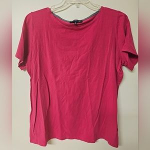 Jones New York Dark Pink Short Sleeved Shirt size 2X